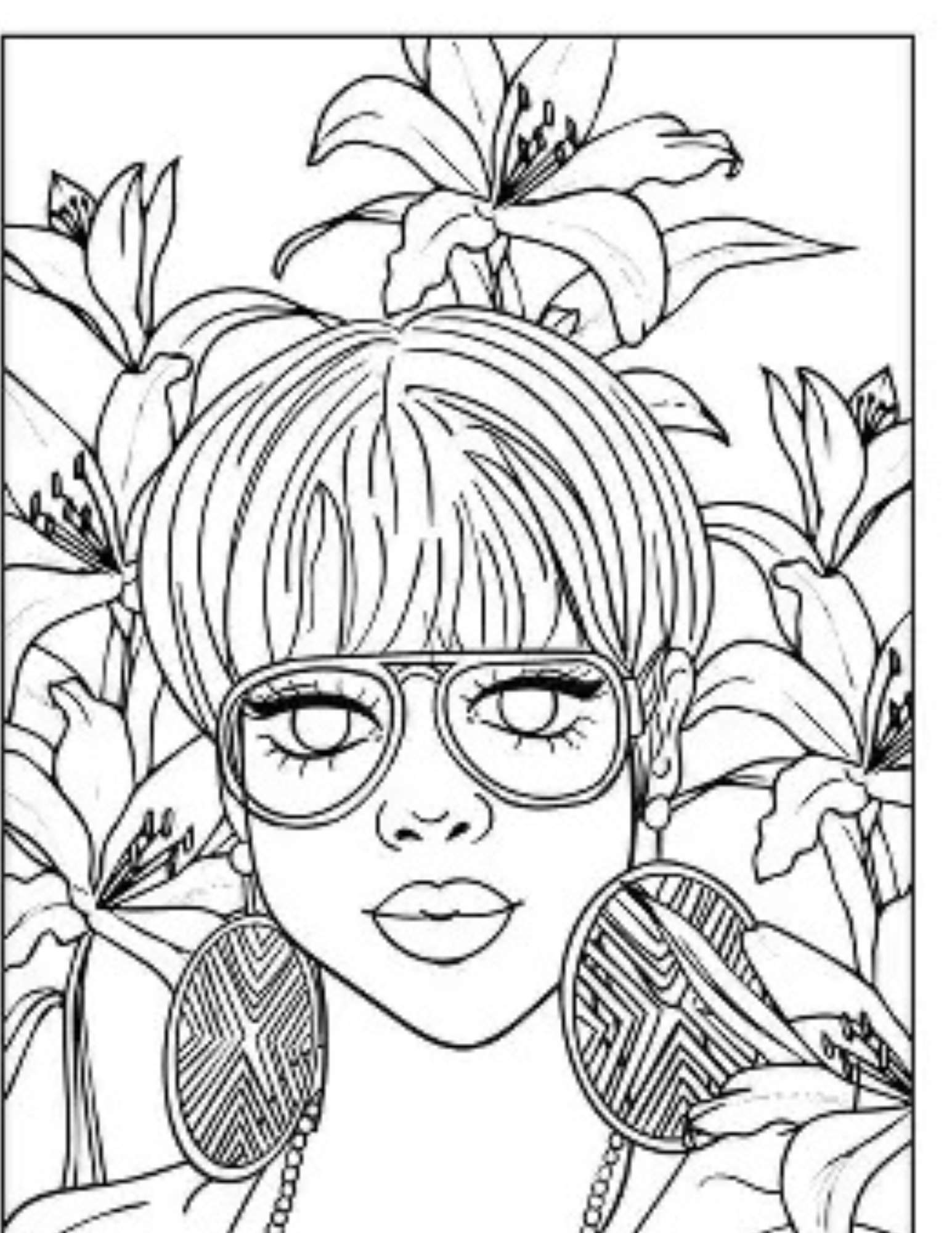 Black Girl Magic Coloring Book — 50-Page Empowerment & Stress Relief Activity Book for Adults & Girls