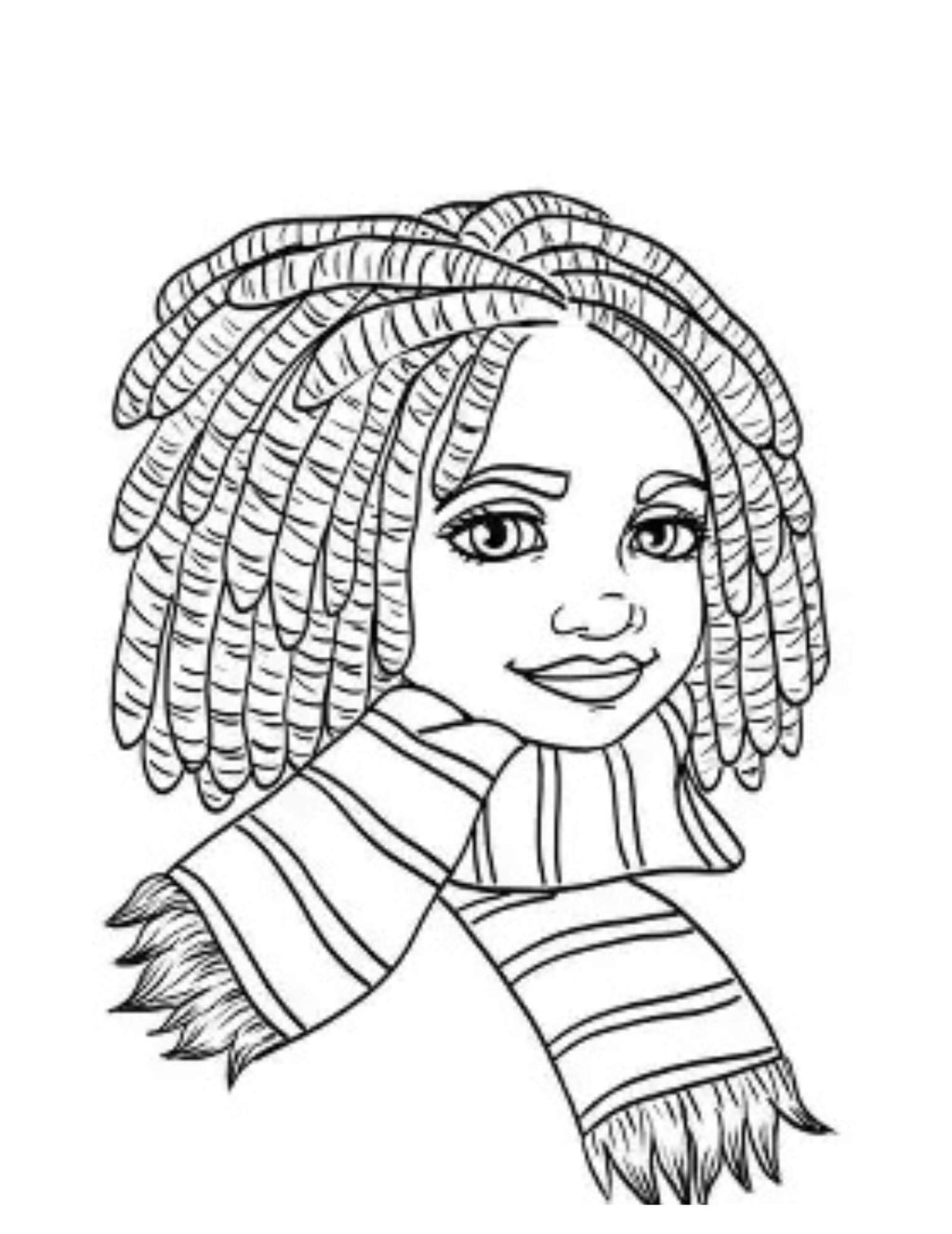 Black Girl Magic Coloring Book — 50-Page Empowerment & Stress Relief Activity Book for Adults & Girls
